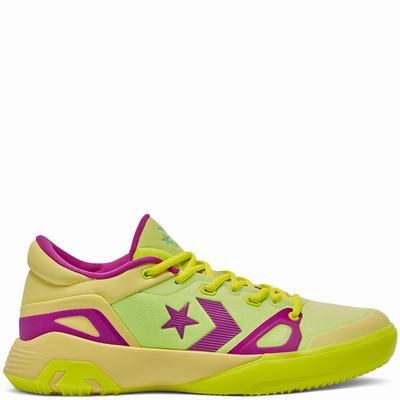 Női Hi-Vis Converse G4 Tornacipő CO2384706 Citrom/Lila